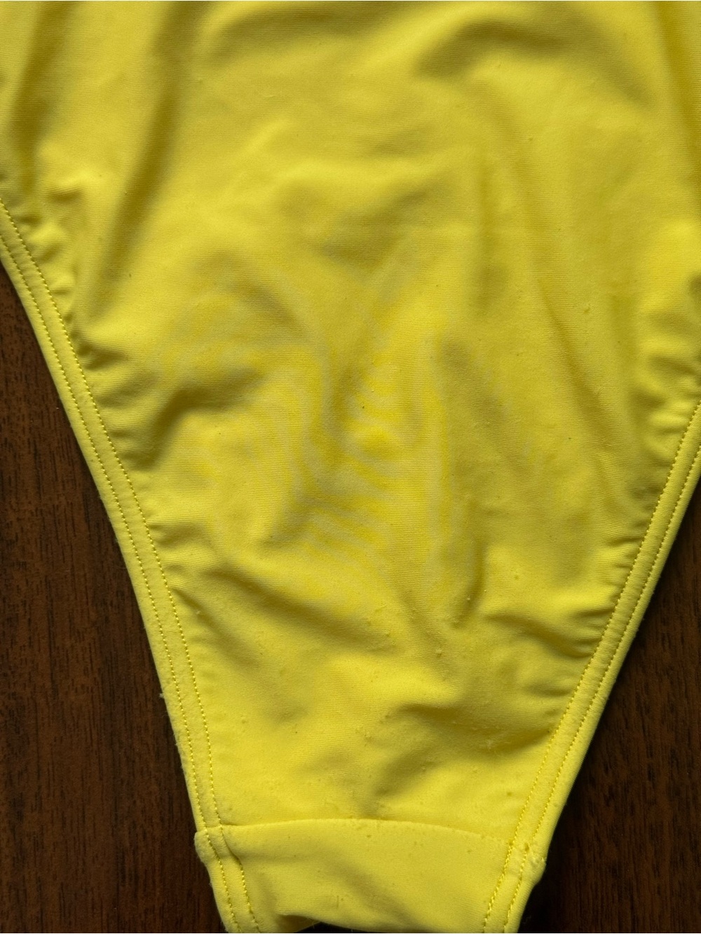 Abercrombie & Fitch Yellow One Piece Cut Out Swimsuit / Size M ๐ - Picture 5 of 6
